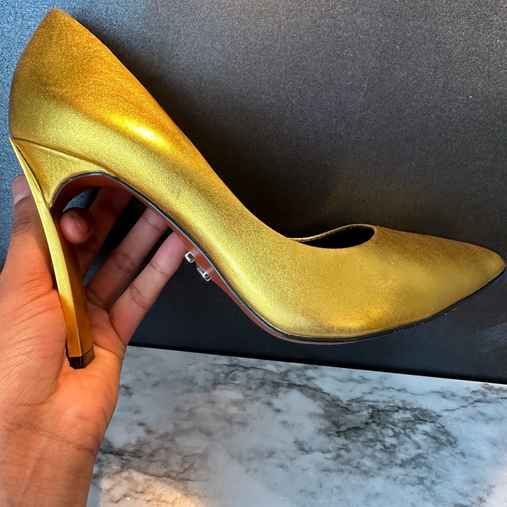 Carrano Gold pumps size 8.5 bought from Neiman Marcus a few years ago.